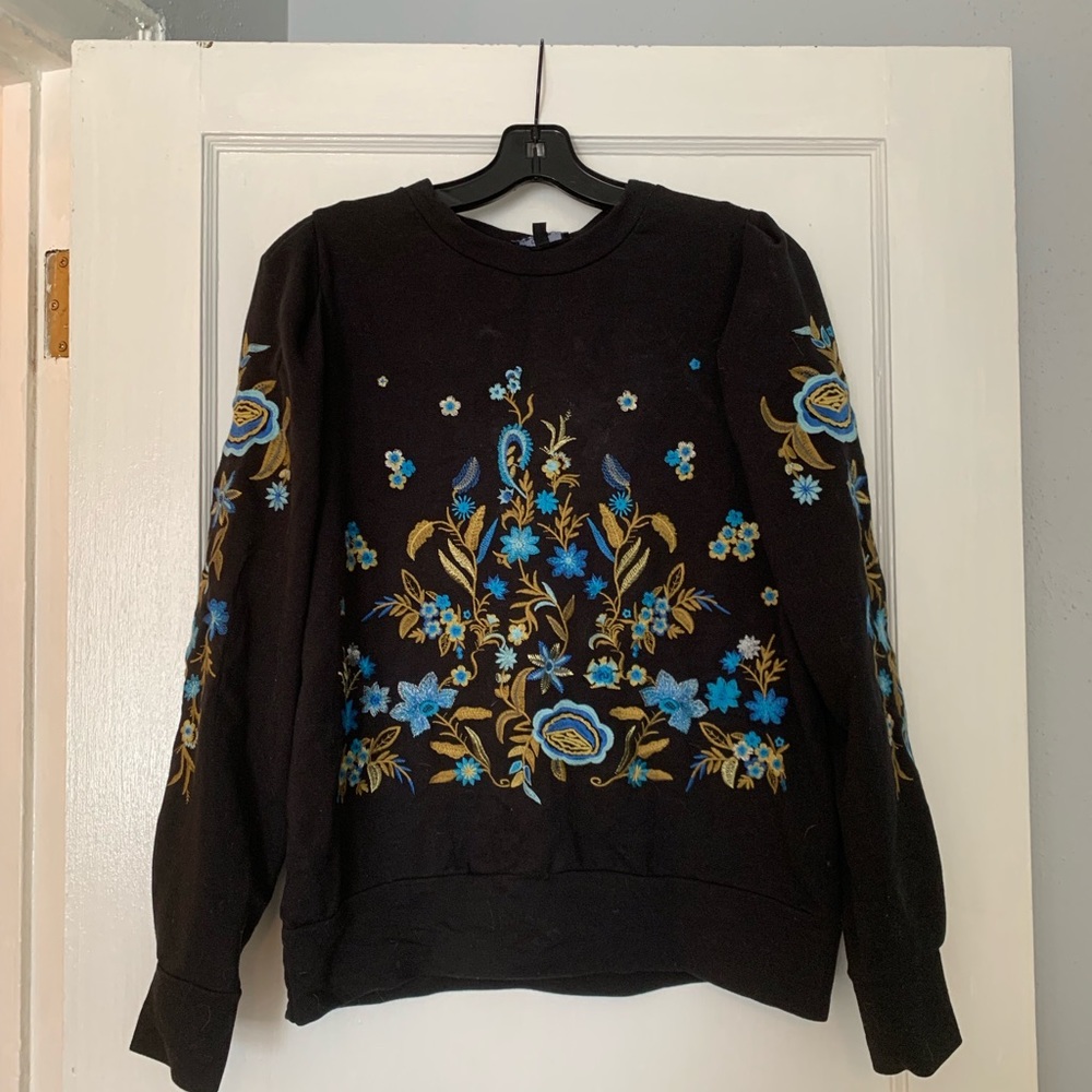 Drew Embroidered Sweatshirt